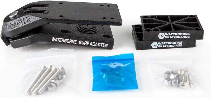 WATERBORNE SKATEBOARDS Surf and Rail Adapter FIN System for 3 Surfskate Trucks Modes - Surf Skate Truck Fits Any Board - Longboard Skateboard Accessories, Surf Skateboard Trucks, Surfskate Skateboard - Image 3